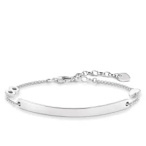 Thomas Sabo Love Bridge Sterling Silver Heart Infinity Bracelet