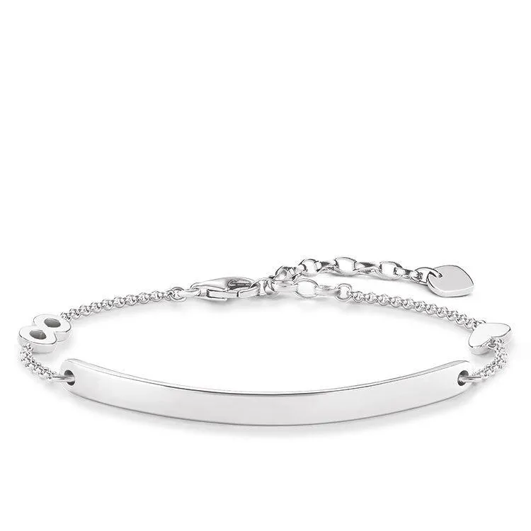 Thomas Sabo Love Bridge Sterling Silver Heart Infinity Bracelet