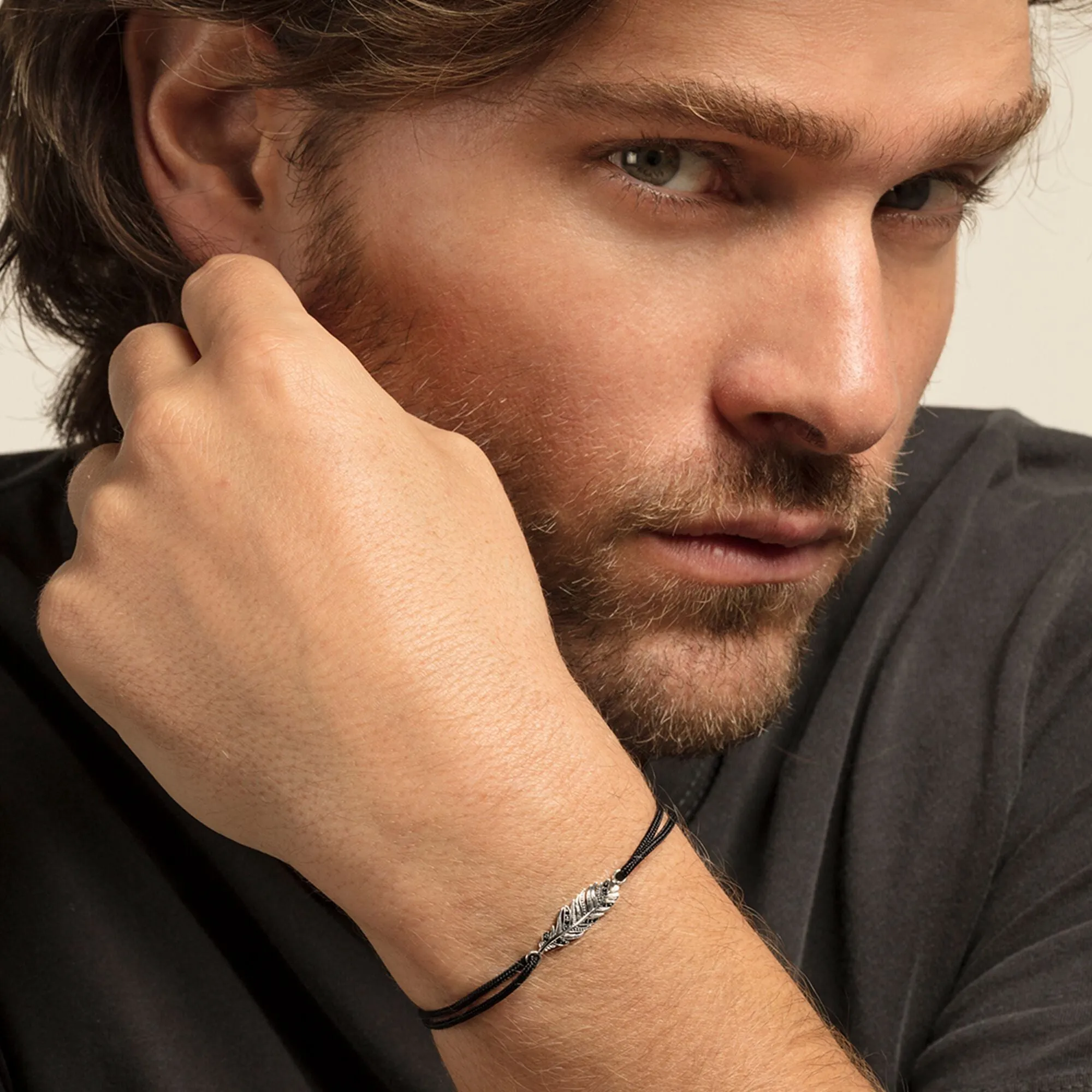 Thomas Sabo Rebel At Heart Little Secret Feather Bracelet