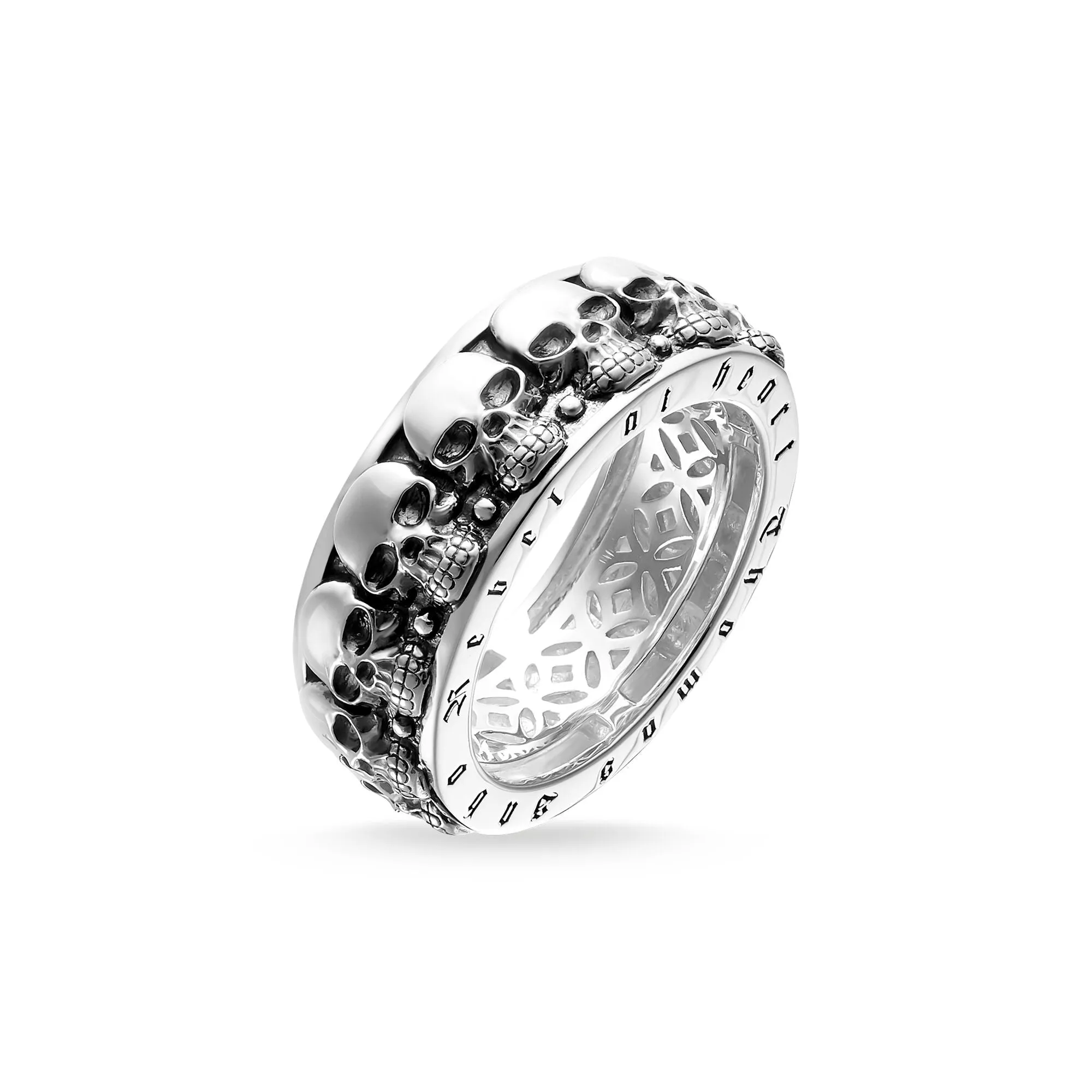 Thomas Sabo Rebel At Heart Sterling Silver Skull Ring