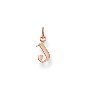 Thomas Sabo Rose Gold Letter J Pendant D