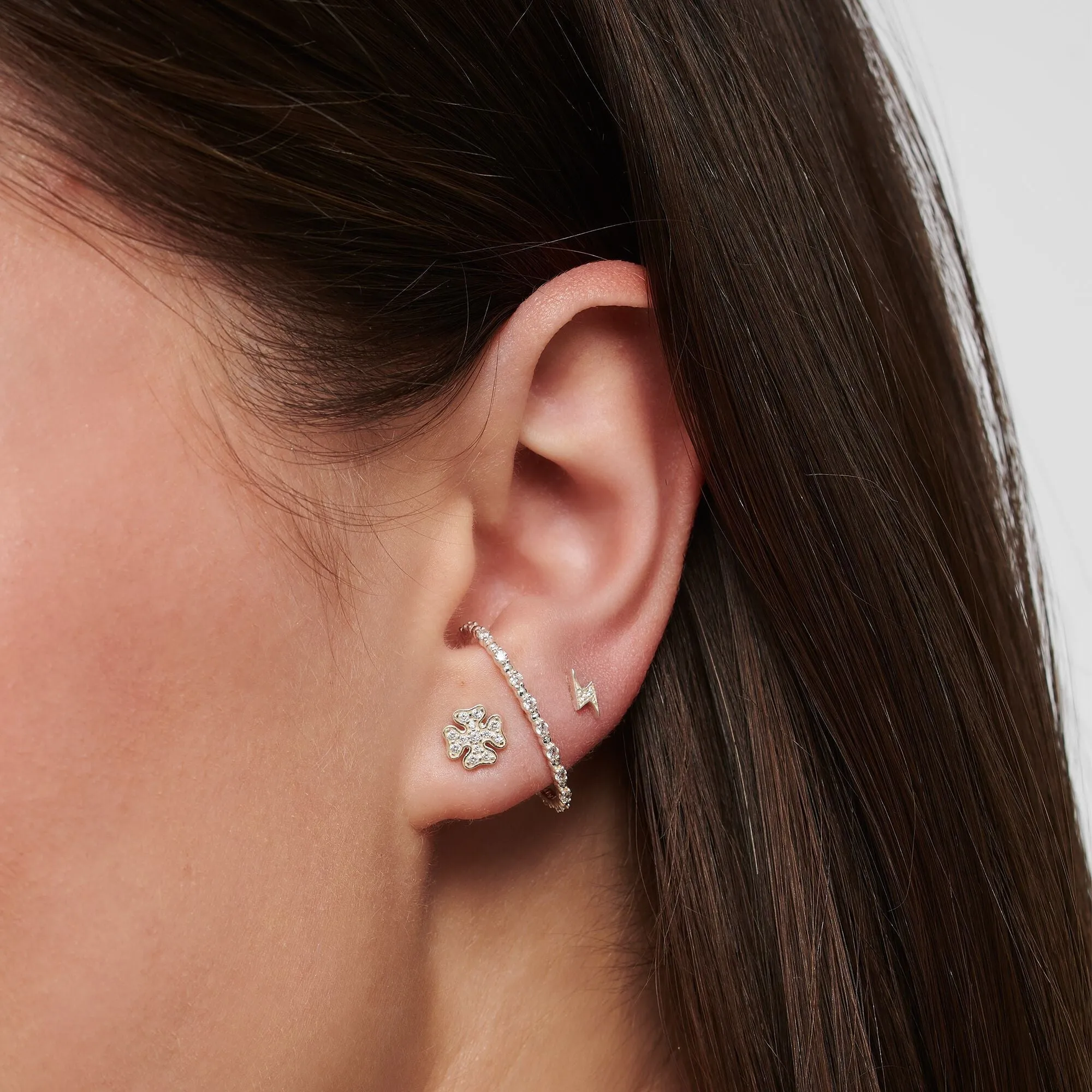 Thomas Sabo Sterling Flash Single Stud Earring