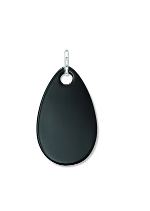 Thomas Sabo Sterling Silver Black Onyx Tear Drop Pendant D