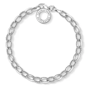 Thomas Sabo Sterling Silver Charm Club Bracelet 20cm