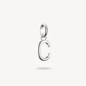 Thomas Sabo Sterling Silver Letter C Connect Charm
