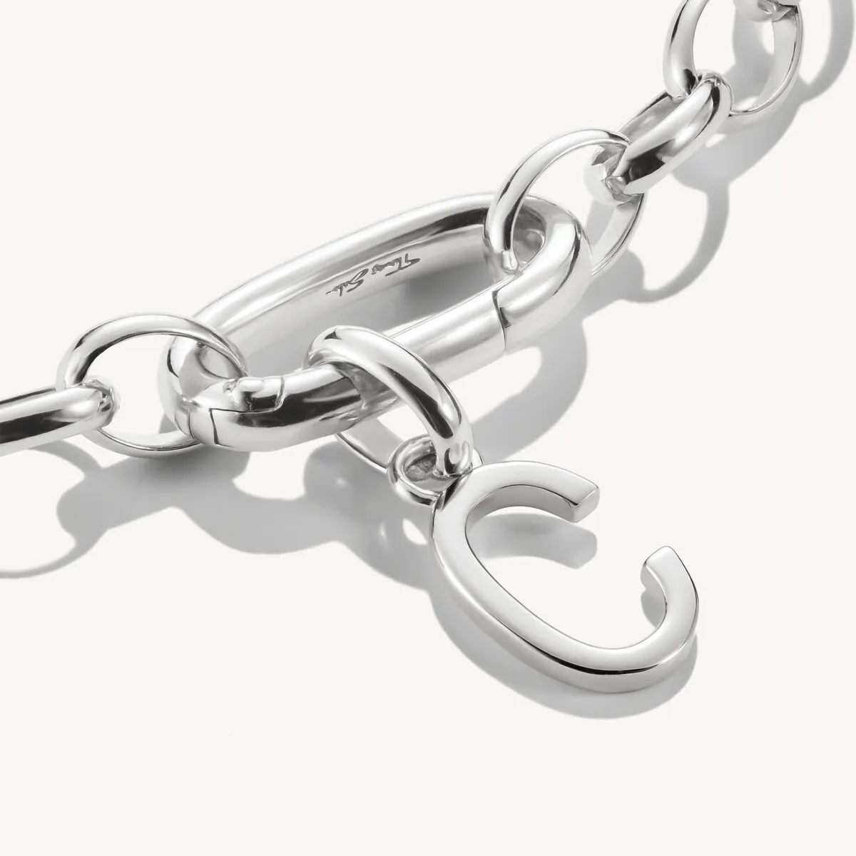 Thomas Sabo Sterling Silver Letter C Connect Charm