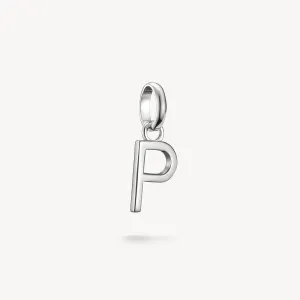 Thomas Sabo Sterling Silver Letter P Connect Charm