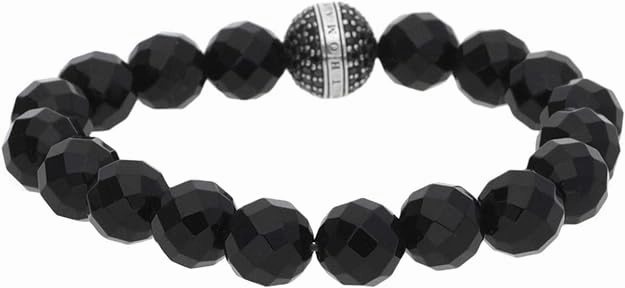 Thomas Sabo Black Ball Bracelet