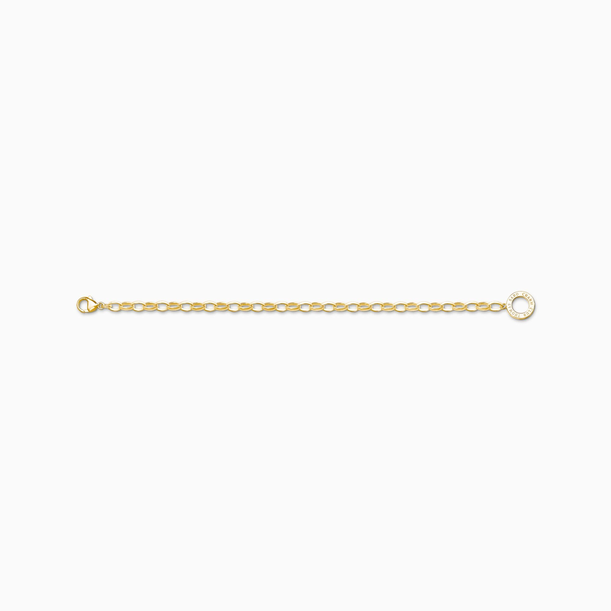 Thomas Sabo Charm bracelet classic gold plated