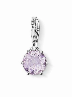 Thomas Sabo Charm Club Amethyst June Birthstone Charm