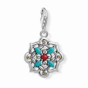 Thomas Sabo Charm Club Ethnic Lotus Flower Charm D