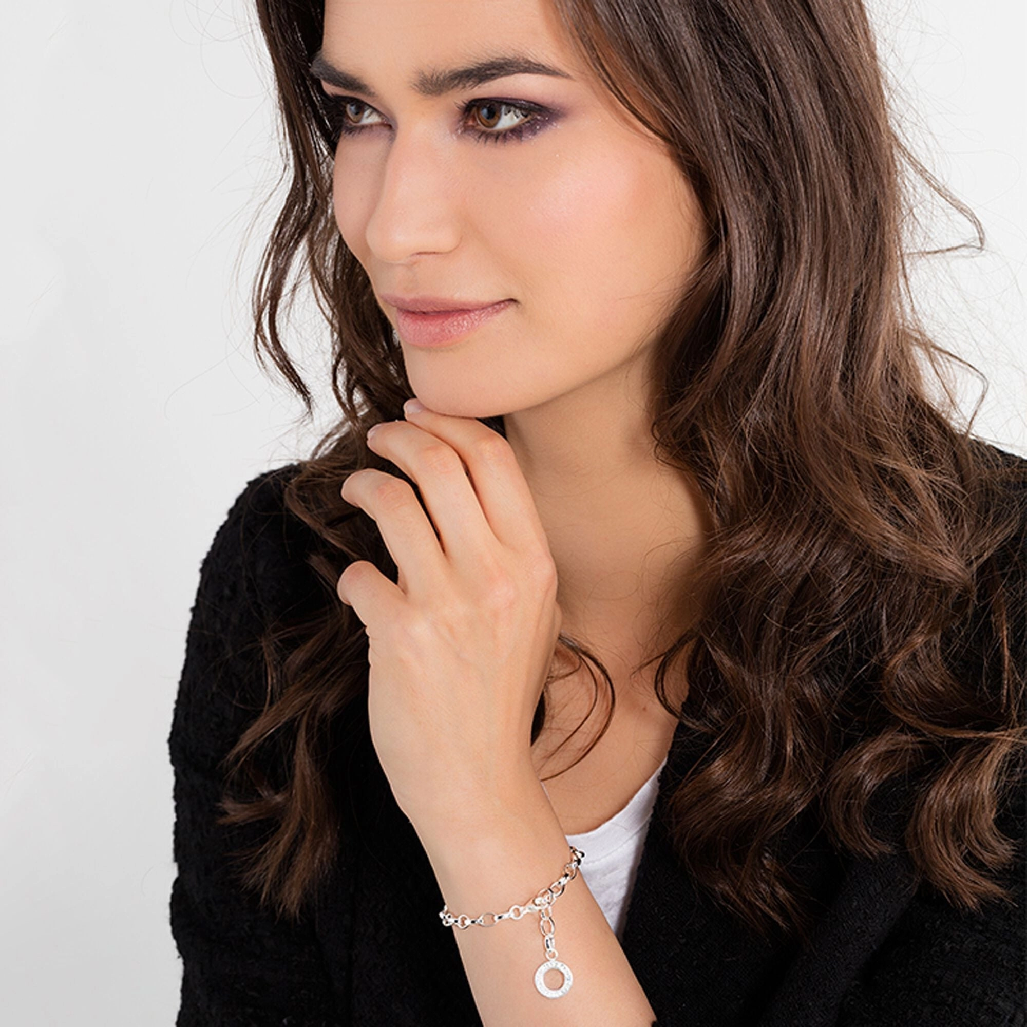 Thomas Sabo Charm Club Sterling Silver Charm Bracelet