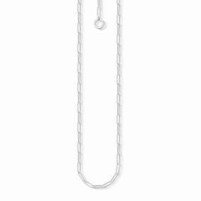 Thomas Sabo Charm Club Sterling Silver Charm Necklace 45cm