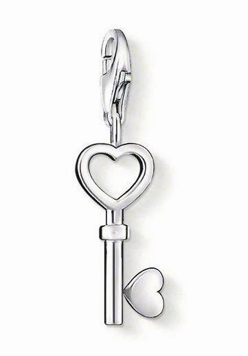 Thomas Sabo Charm Club Sterling Silver Key Charm