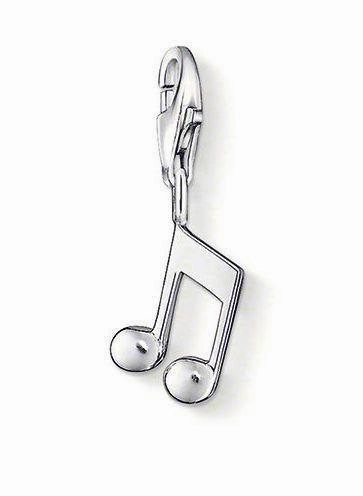 Thomas Sabo Charm Club Sterling Silver Music Note Charm