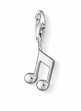 Thomas Sabo Charm Club Sterling Silver Music Note Charm
