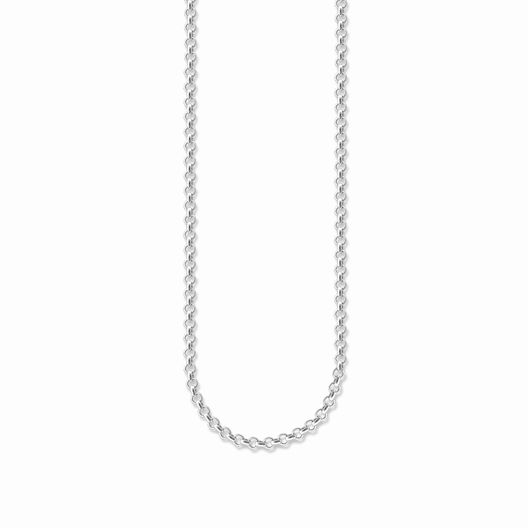 Thomas Sabo Charm Club Sterling Silver Round Belcher Chain 45cm
