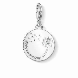 Thomas Sabo Charm Club Sterling Silver Zirconia Wishes Come True Charm