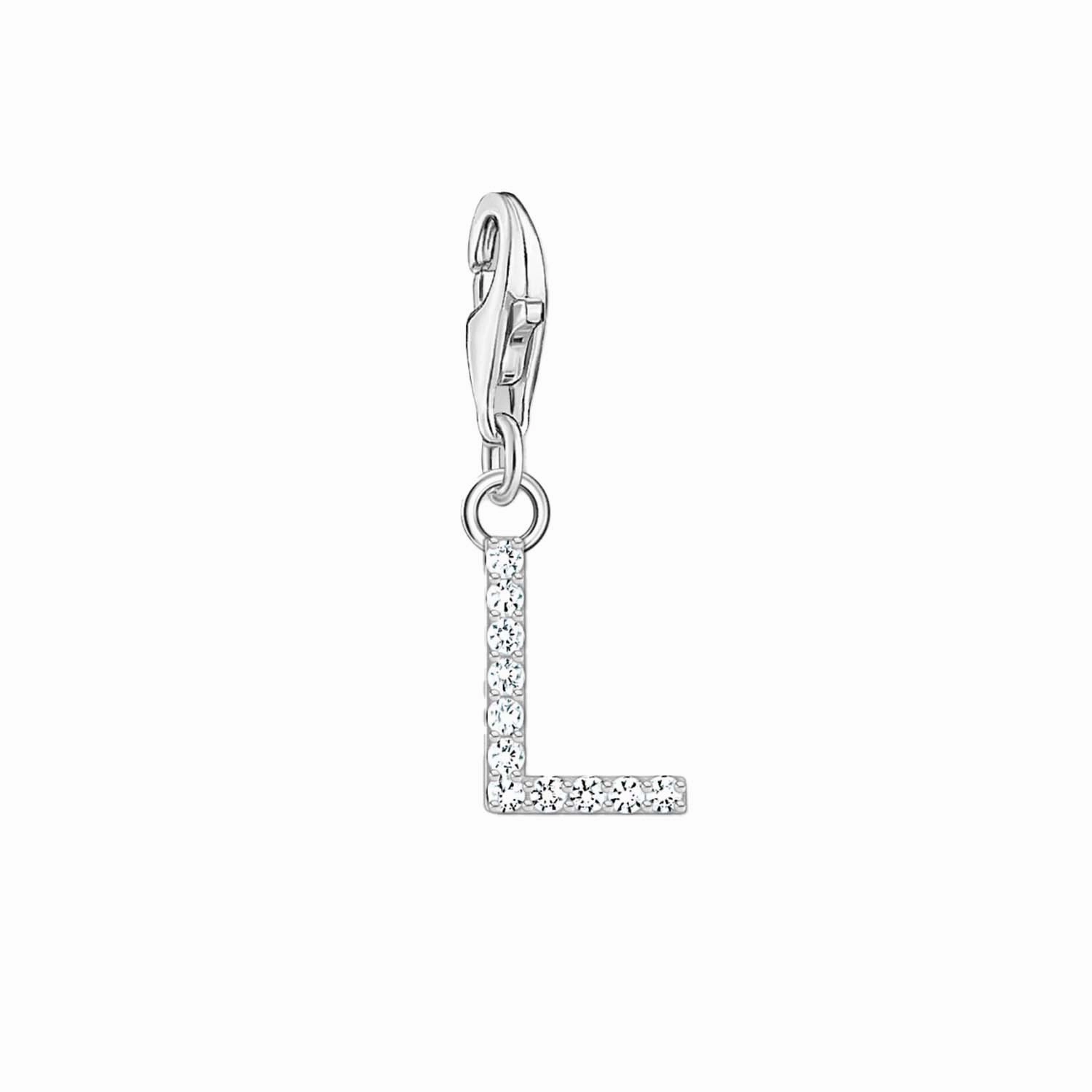 Thomas Sabo Charmista Sterling Silver Letter L Charm Pendant