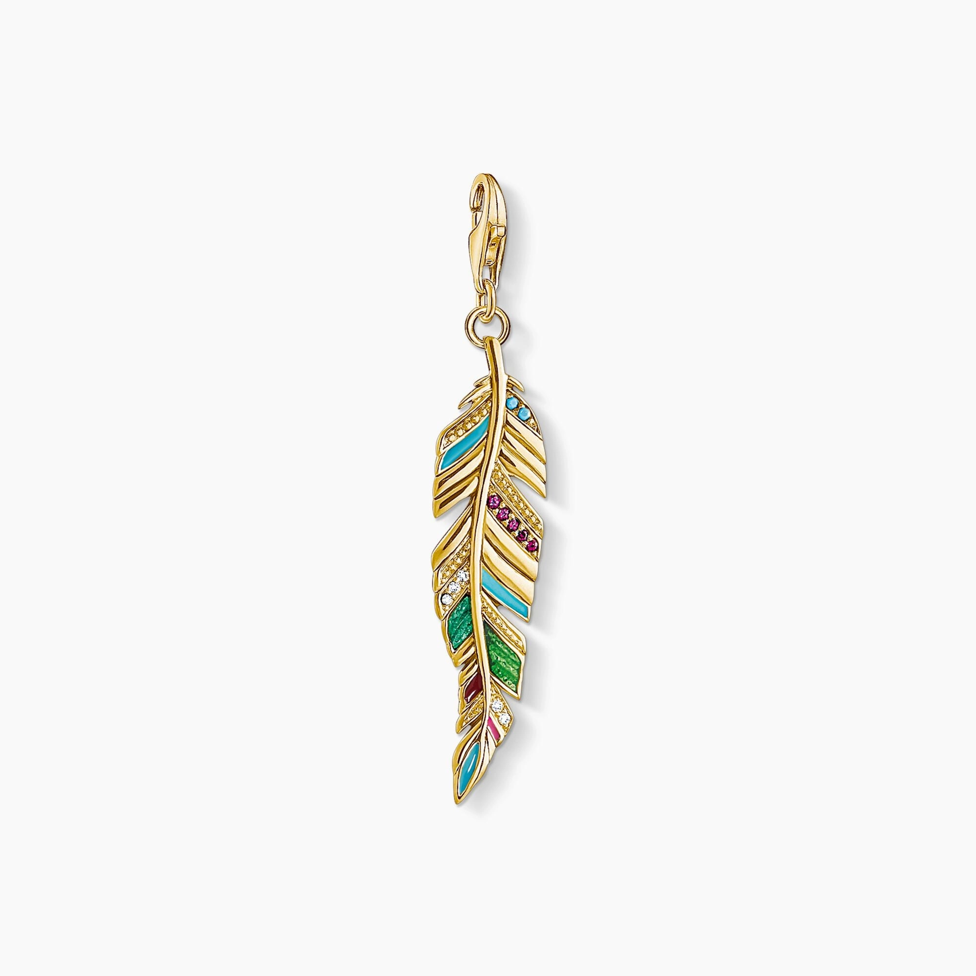 Thomas Sabo Ethnic Feather Pendant Charm