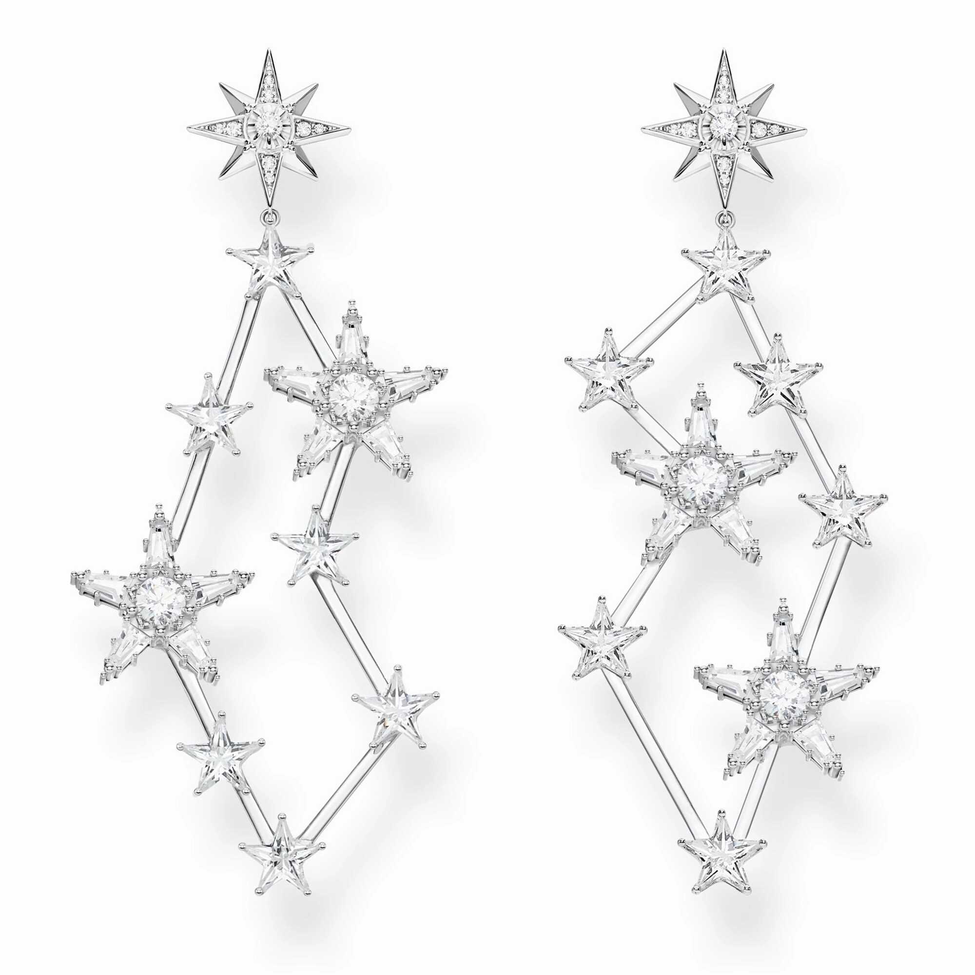 Thomas Sabo Glam & Soul Sterling Silver CZ Magic Star Earrings