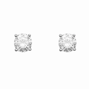 Thomas Sabo Glam And Soul Silver White Stud Earrings