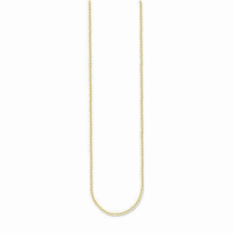 Thomas Sabo Glam And Soul Yellow Gold Venezia Chain 50cm