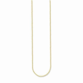 Thomas Sabo Glam And Soul Yellow Gold Venezia Chain 50cm