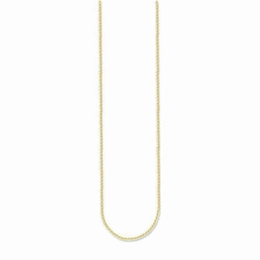 Thomas Sabo Glam And Soul Yellow Gold Venezia Chain 80cm