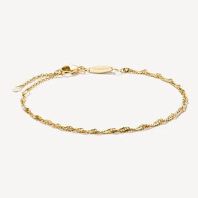 Thomas Sabo Gold Plated Sterling Silver Singapore Bracelet