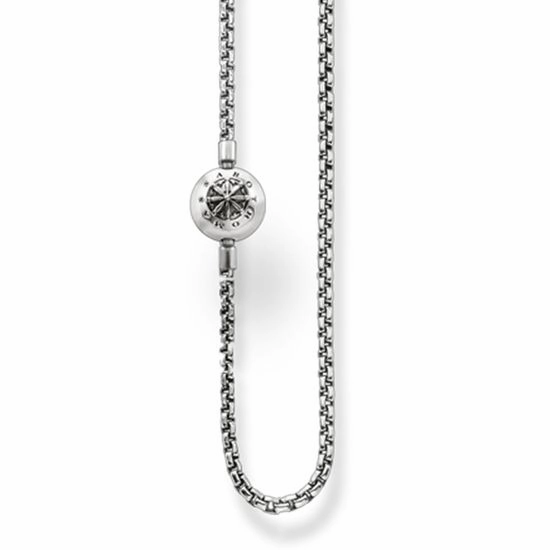 Thomas Sabo Karma Oxidised Sterling Silver Necklace