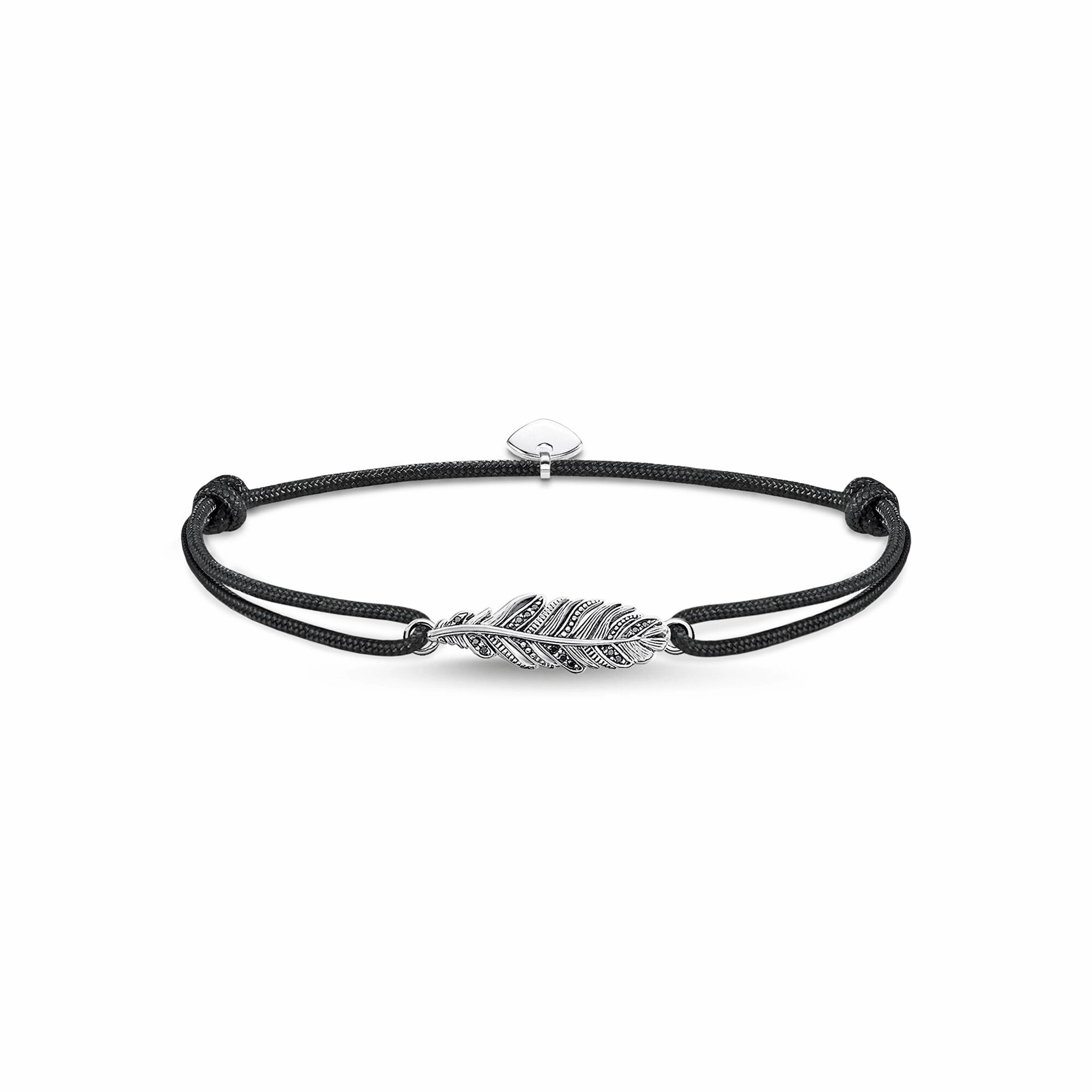 Thomas Sabo Rebel At Heart Little Secret Feather Bracelet