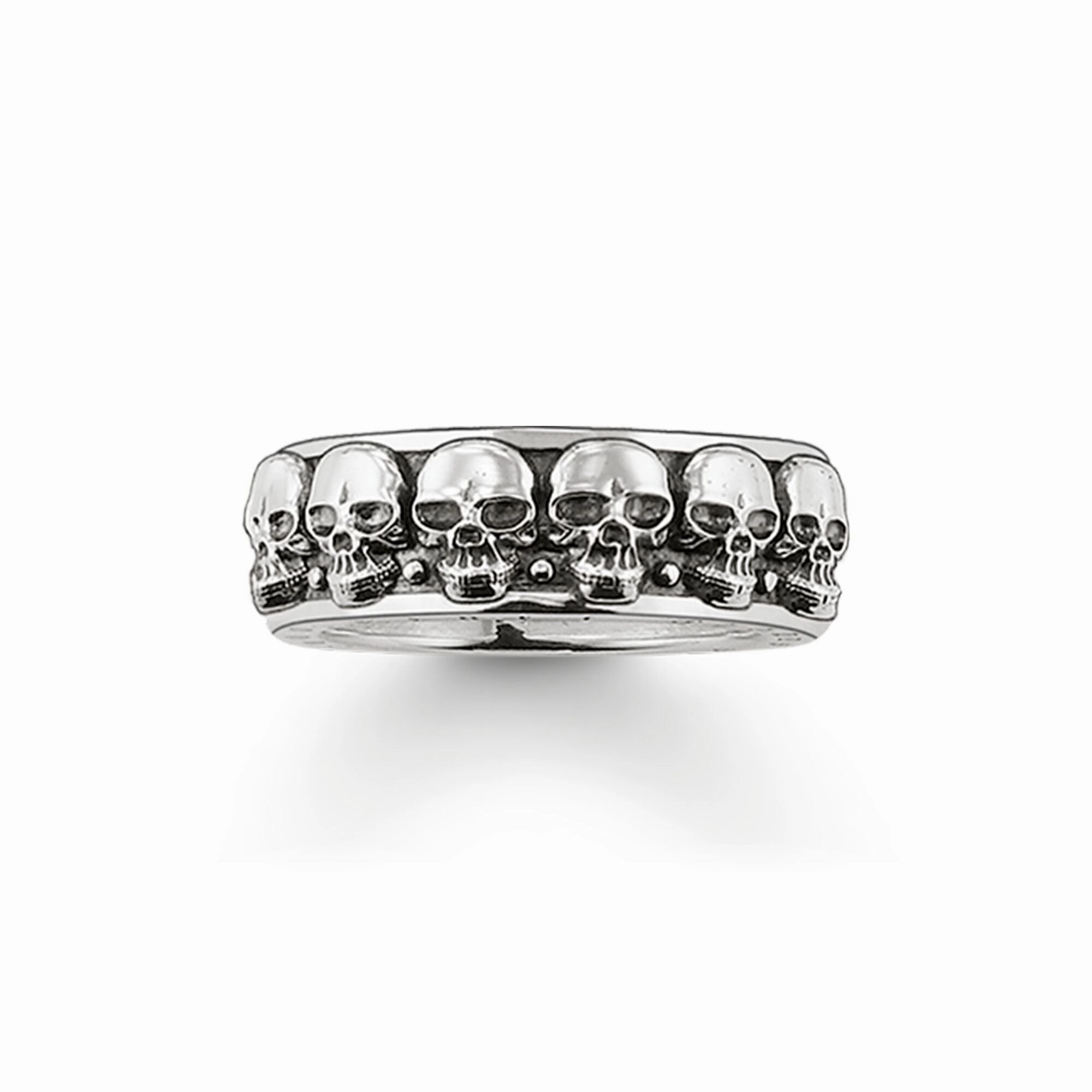 Thomas Sabo Rebel At Heart Sterling Silver Skull Ring