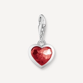 Thomas Sabo Red Heart Stone Charm