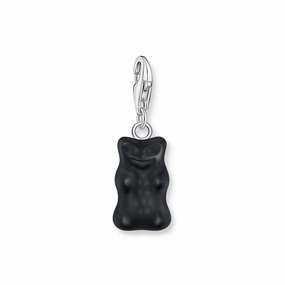 Thomas Sabo Sterling Silver Charm Club Haribo Black Bear Charm