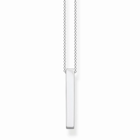 Thomas Sabo Sterling Silver Cuboid Necklace