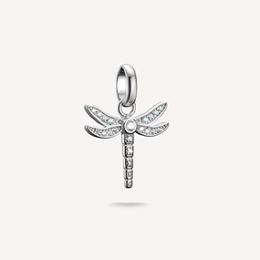 Thomas Sabo Sterling Silver Dragonfly Connect Charm