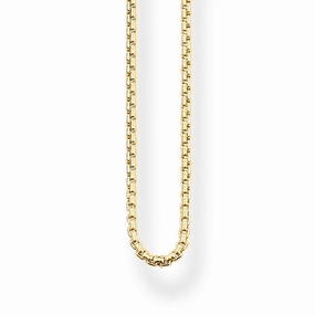 Thomas Sabo Sterling Silver Gold Plated Venezia Chain