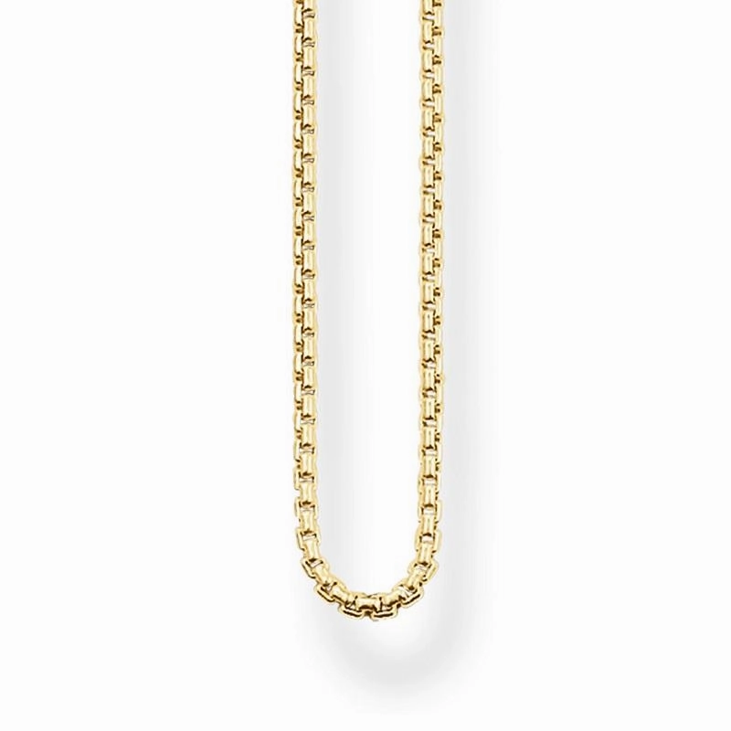 Thomas Sabo Sterling Silver Gold Plated Venezia Chain