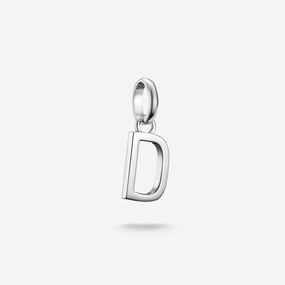 Thomas Sabo Sterling Silver Letter D Connect Charm