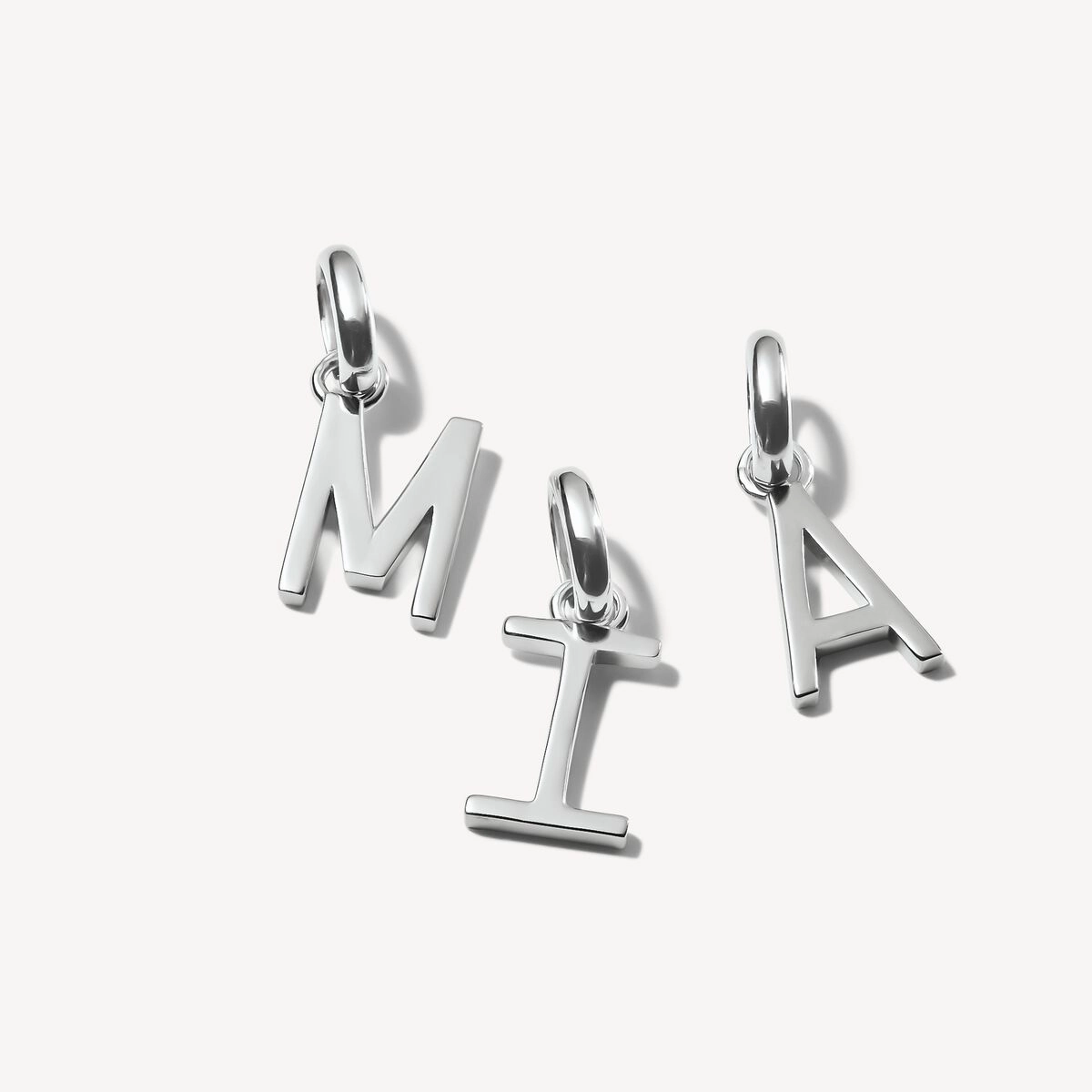 Thomas Sabo Sterling Silver Letter M Connect Charm