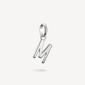 Thomas Sabo Sterling Silver Letter M Connect Charm