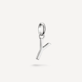Thomas Sabo Sterling Silver Letter Y Connect Charm