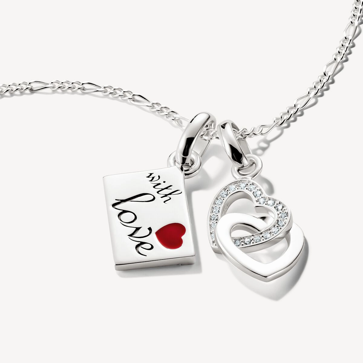 Thomas Sabo Sterling Silver Love Letter Connect Charm