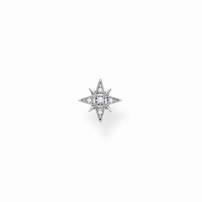 Thomas Sabo Sterling Silver Sparkling Star Single Stud Earring