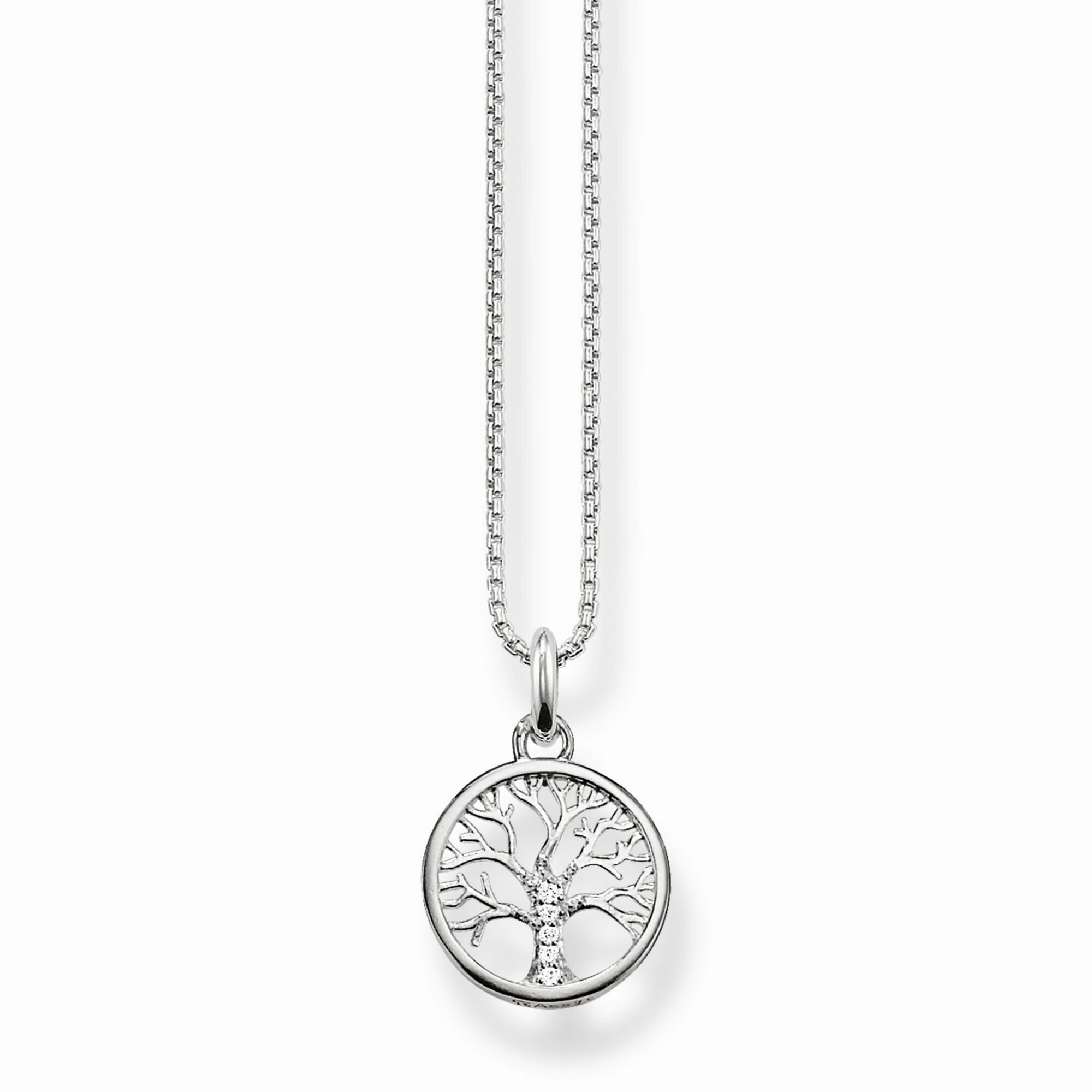 Thomas Sabo Sterling Silver Tree Of Love Necklace