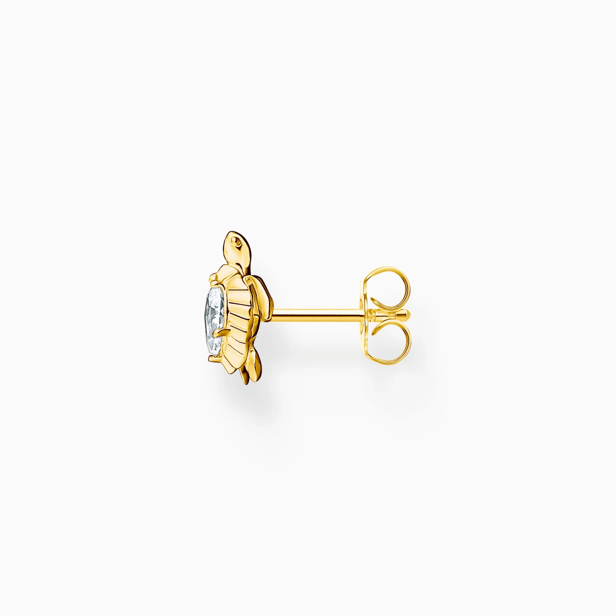 Thomas Sabo Turtle Gold Single Ear Stud