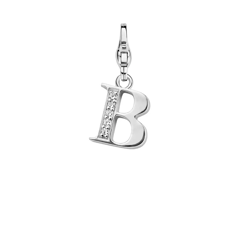 Ti Sento Charm Charming Letter B