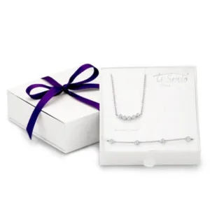 Ti Sento Gift Set Silver With White Cubic Zirconia D
