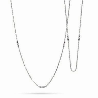 Ti Sento Sterling Silver Anchor 80cm Chain Necklace